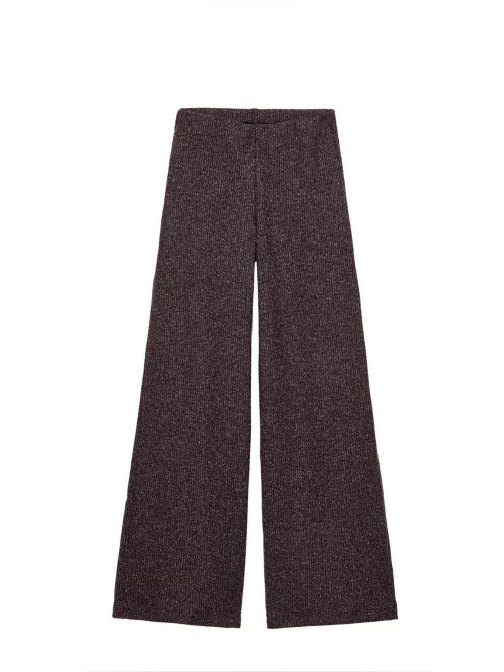 Zara SOFT WIDE LEG PANTS
S| BROWN MARL